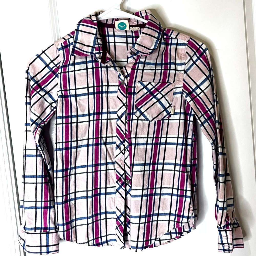 💗 2 for $10 💗Roxy Girl long sleeve shirt. Size 10